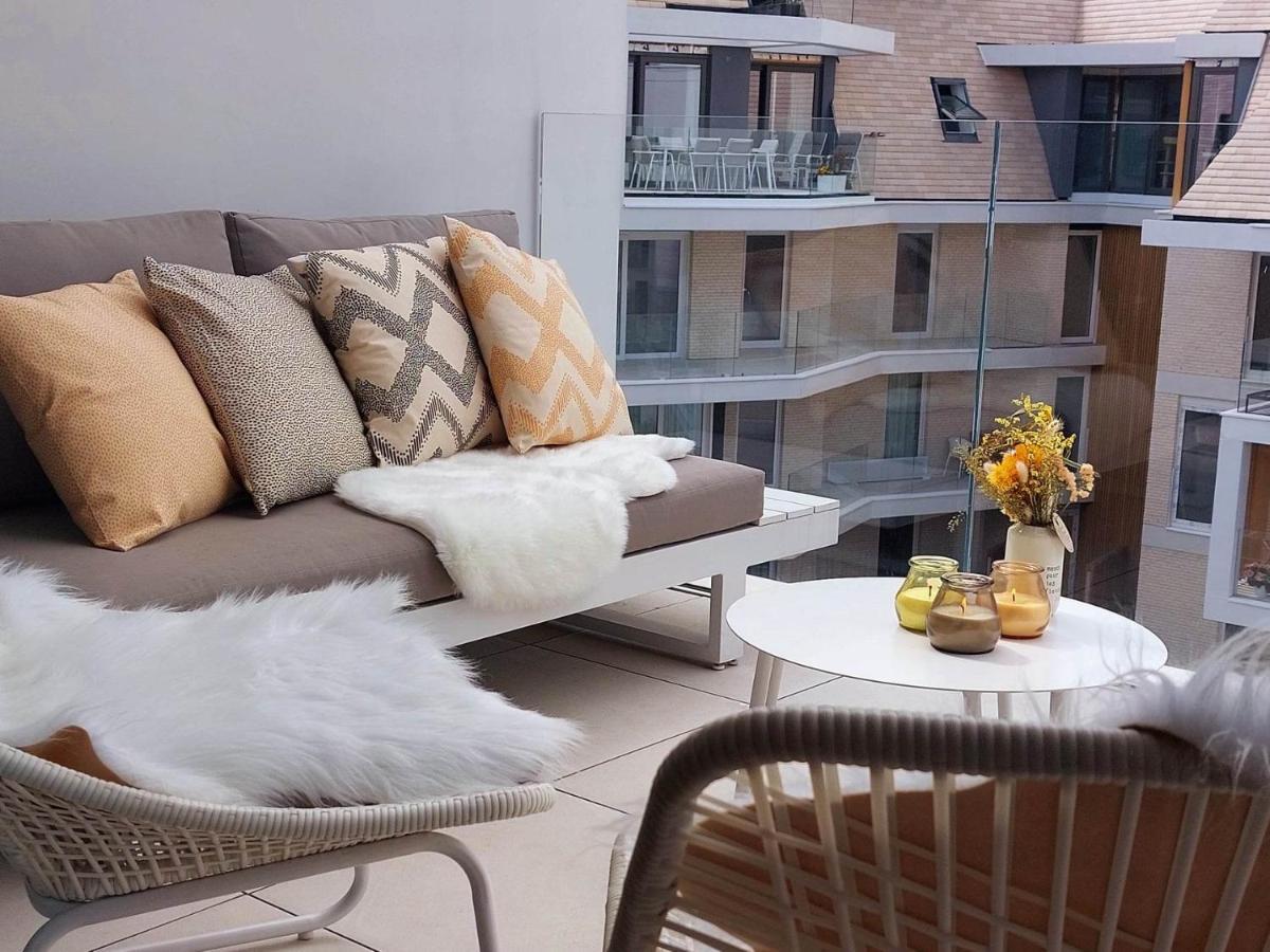 Villa Creole 0308 Luxe Appartement Met Verwarmd Zwembad Nieuwpoort Jachthaven Εξωτερικό φωτογραφία