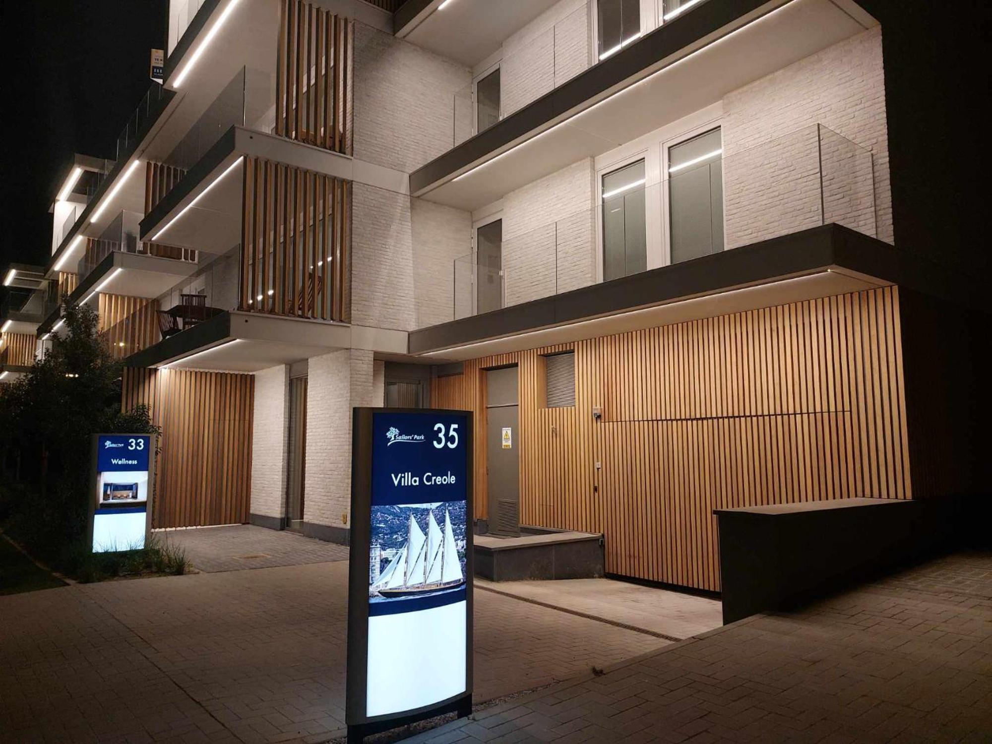 Villa Creole 0308 Luxe Appartement Met Verwarmd Zwembad Nieuwpoort Jachthaven Εξωτερικό φωτογραφία