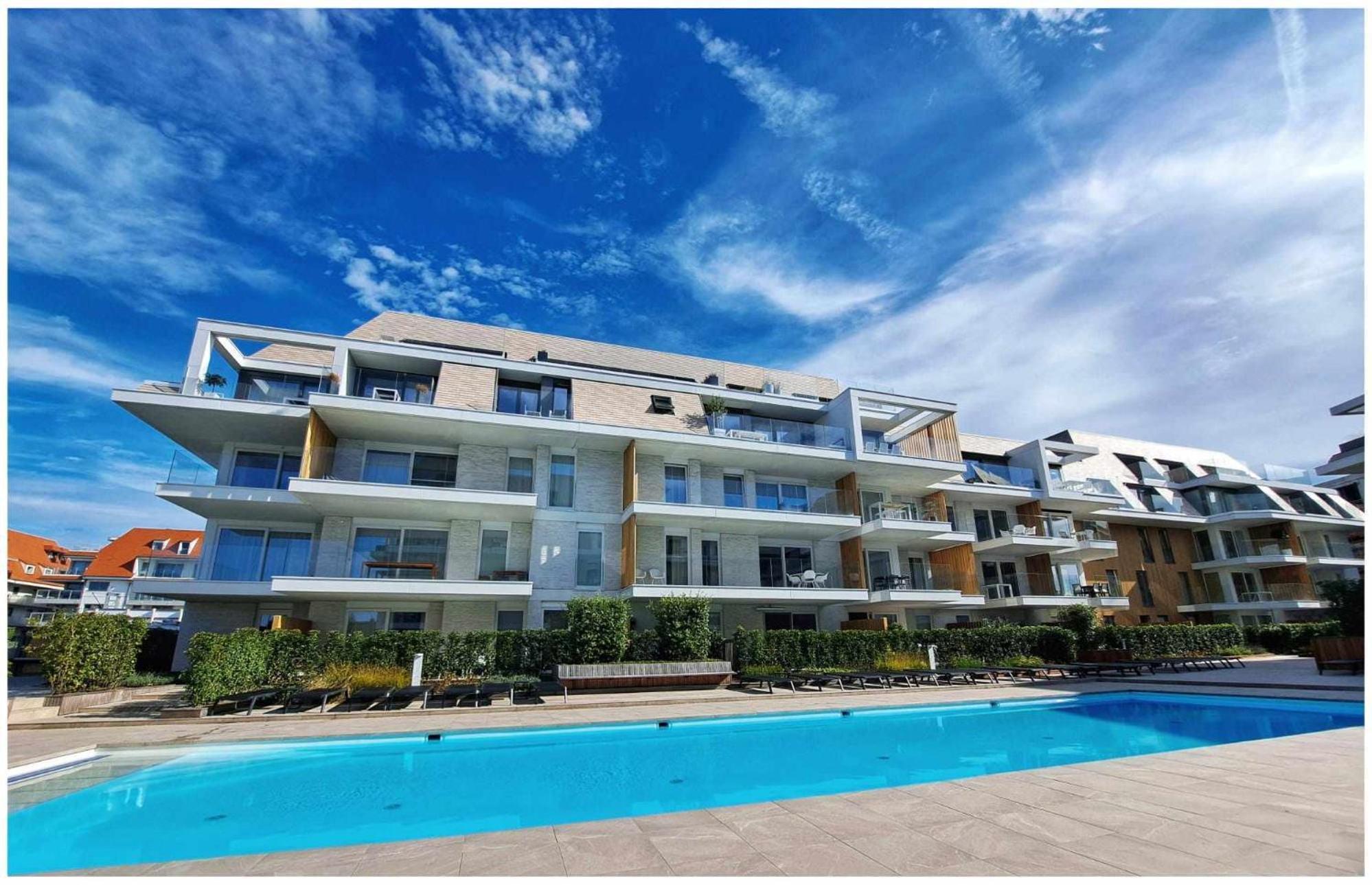 Villa Creole 0308 Luxe Appartement Met Verwarmd Zwembad Nieuwpoort Jachthaven Εξωτερικό φωτογραφία