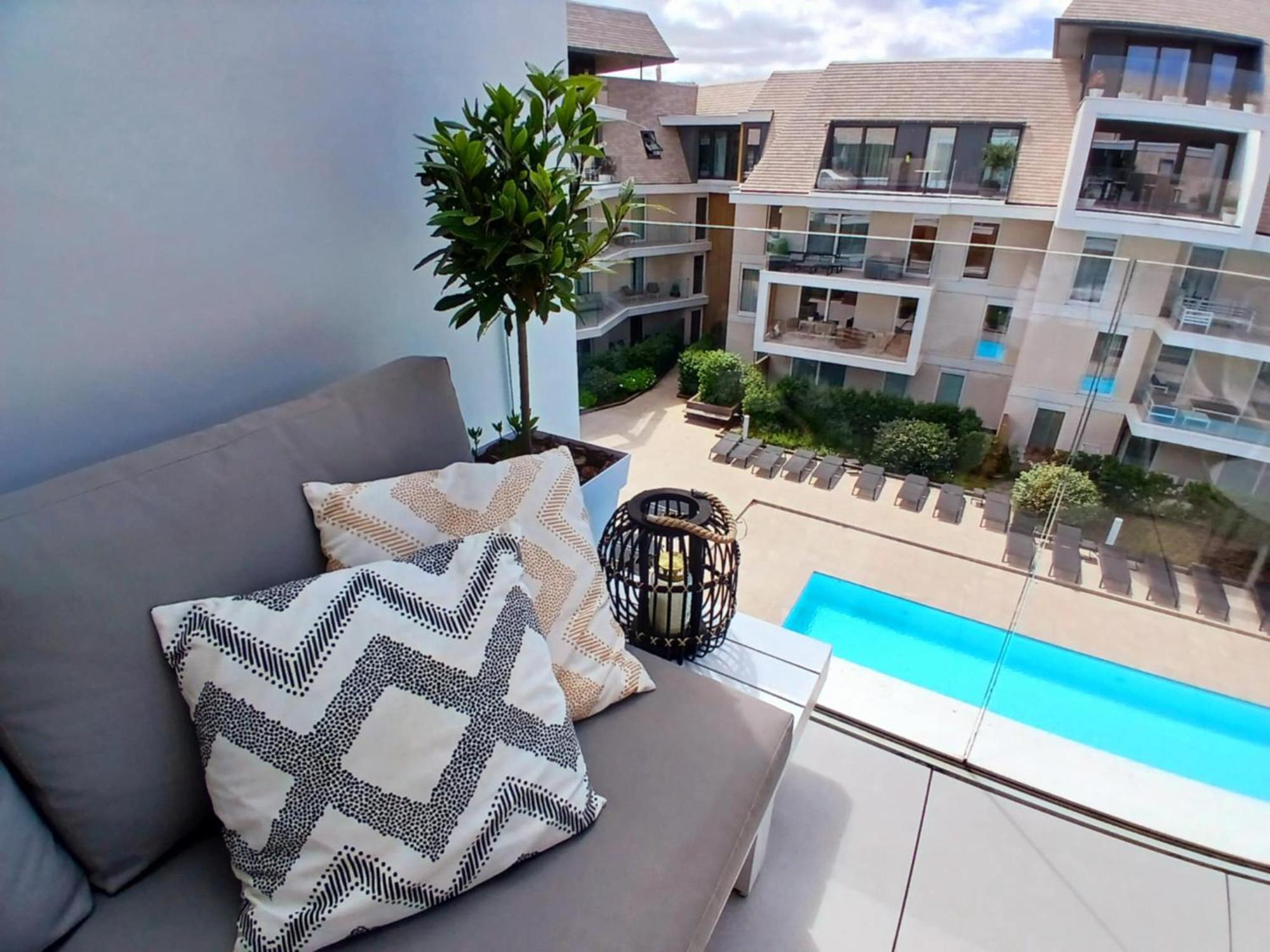 Villa Creole 0308 Luxe Appartement Met Verwarmd Zwembad Nieuwpoort Jachthaven Εξωτερικό φωτογραφία